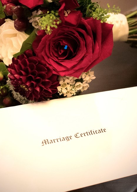 Wedding Certificate