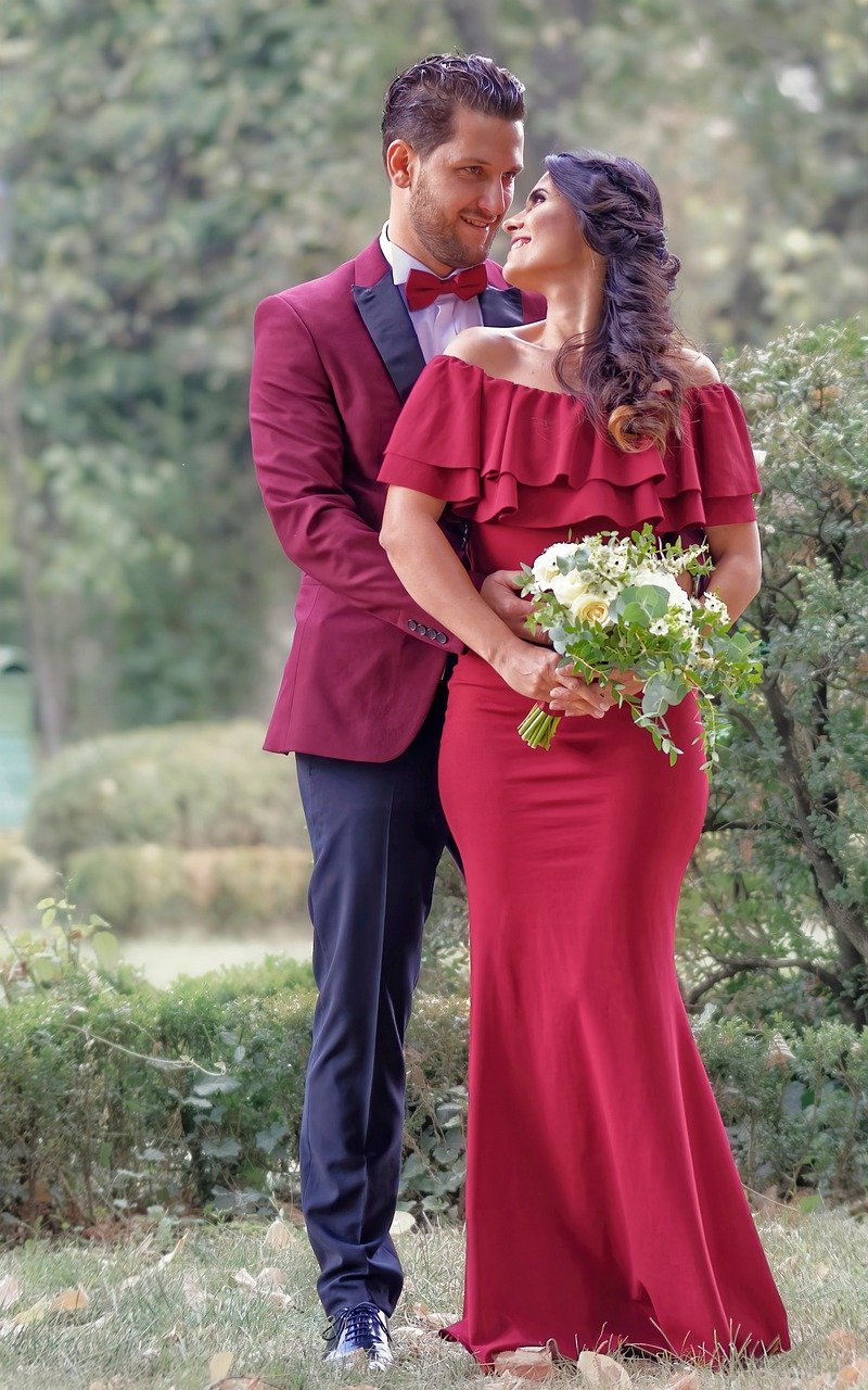 Couple in Red