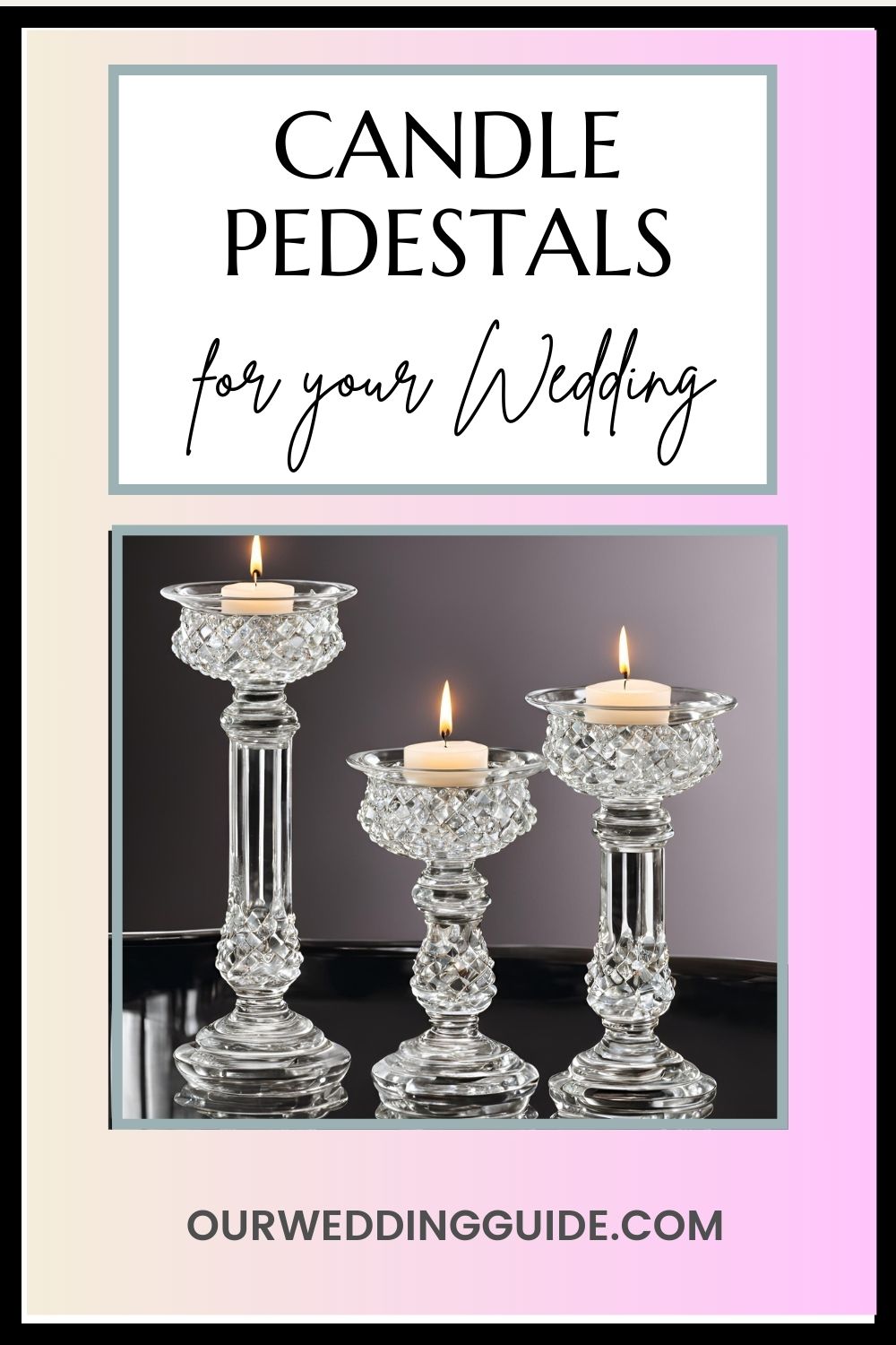 Candle Pedestals