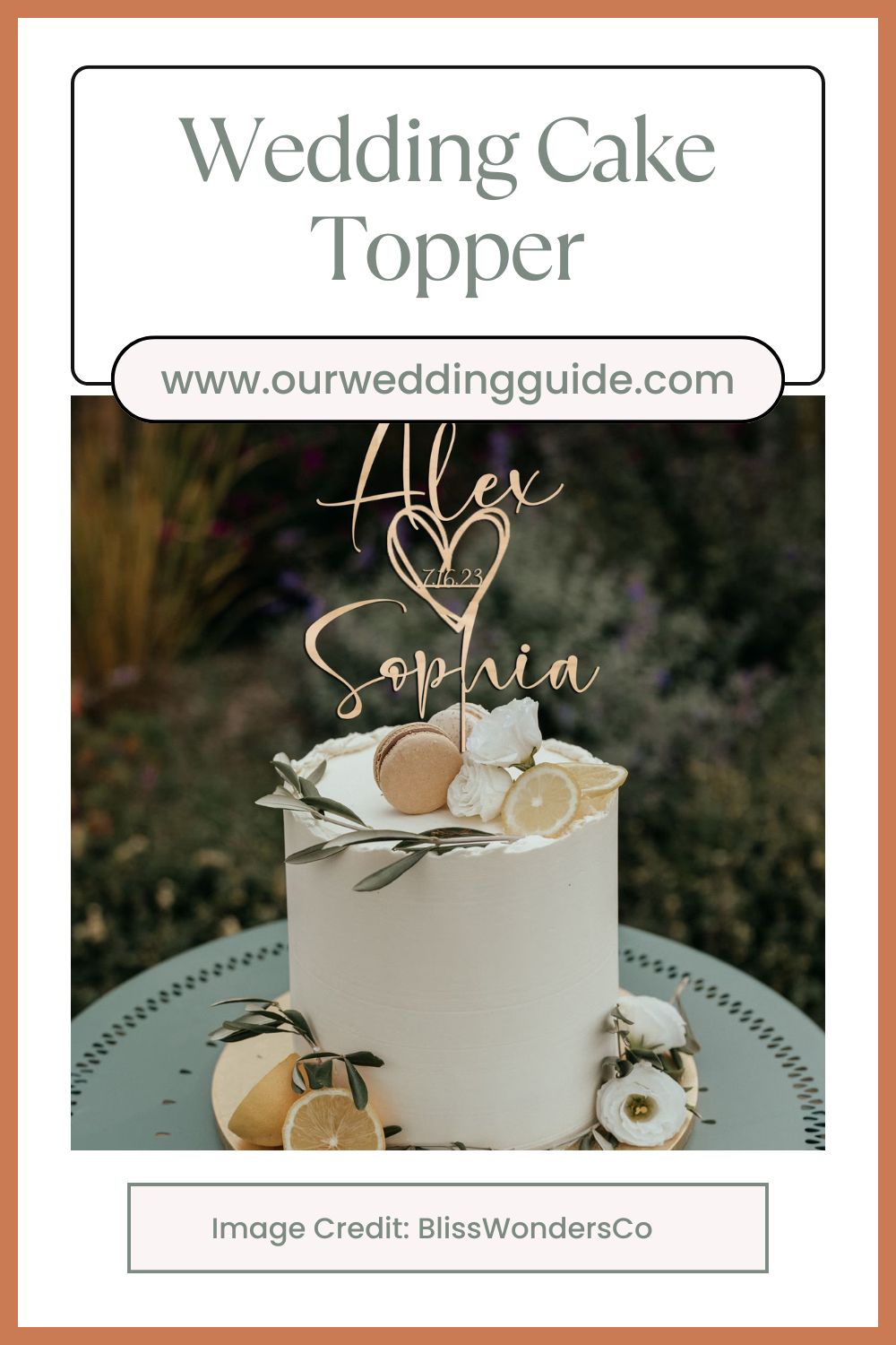 Wedding Cake Topper