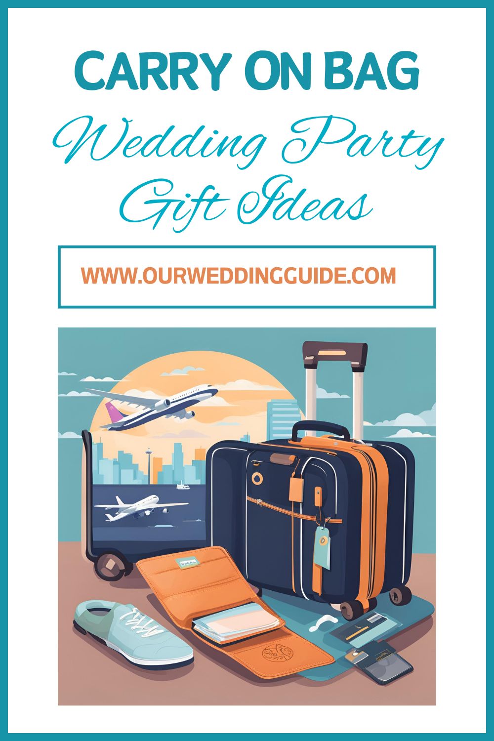 Carry On Bag Wedding Party Gift Ideas